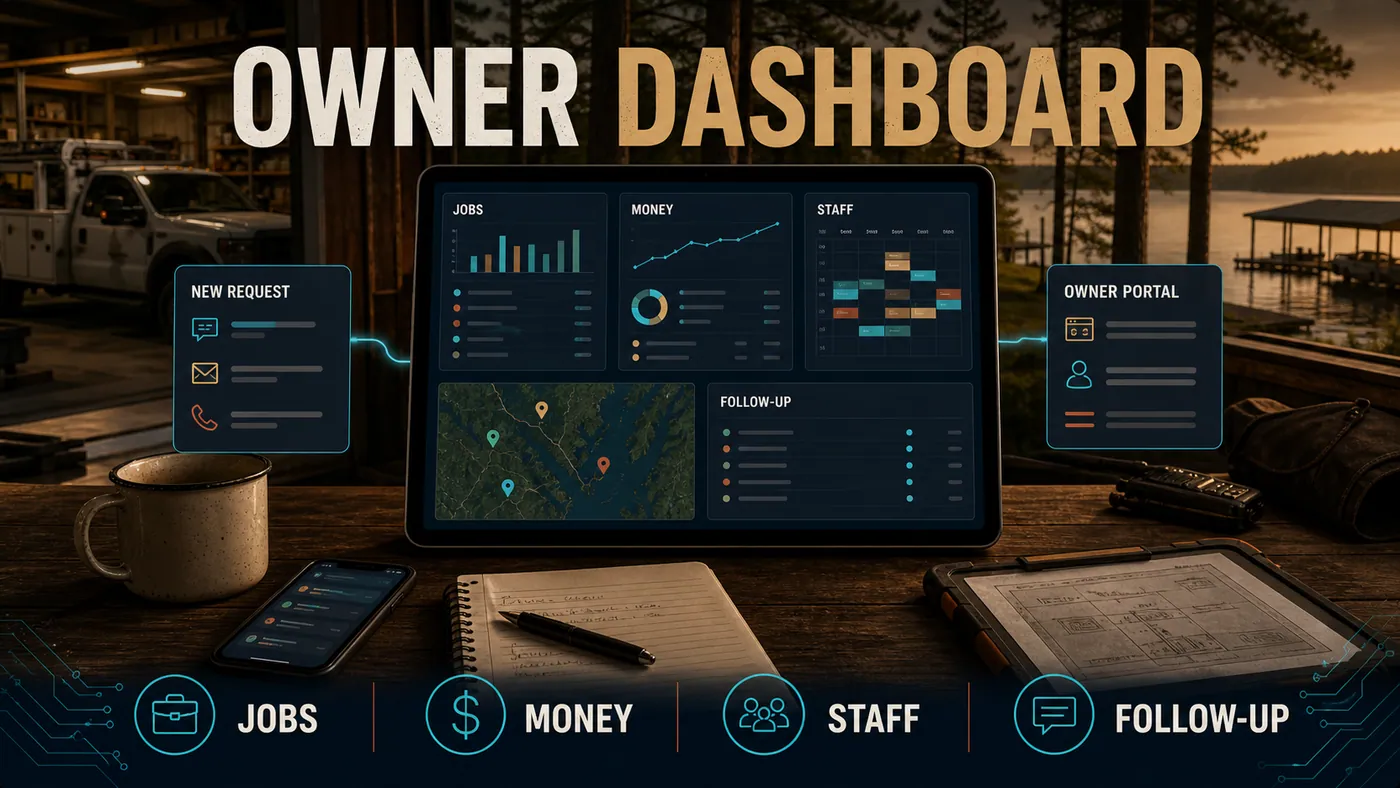 Owner Dashboard product capability view